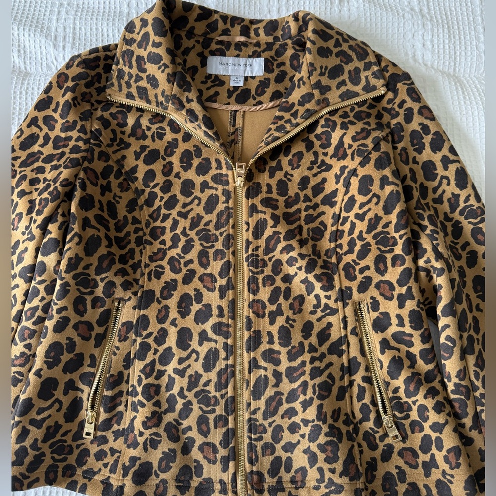 NWT Marc New York Animal Print Jacket